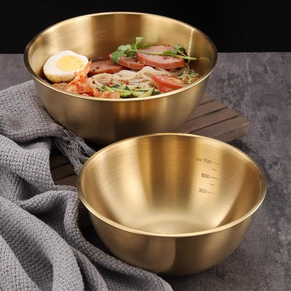 Food Storage Meals - 17CM 1/2PCS Stainless Steel Silver Salad
