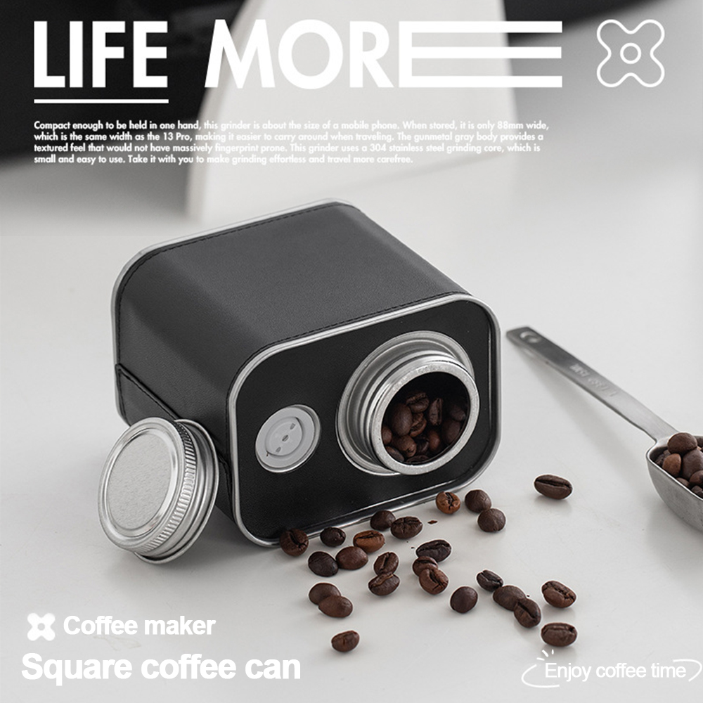 Food Storage Meals - Coffee Bean Airtight Cans Outdoor Camping