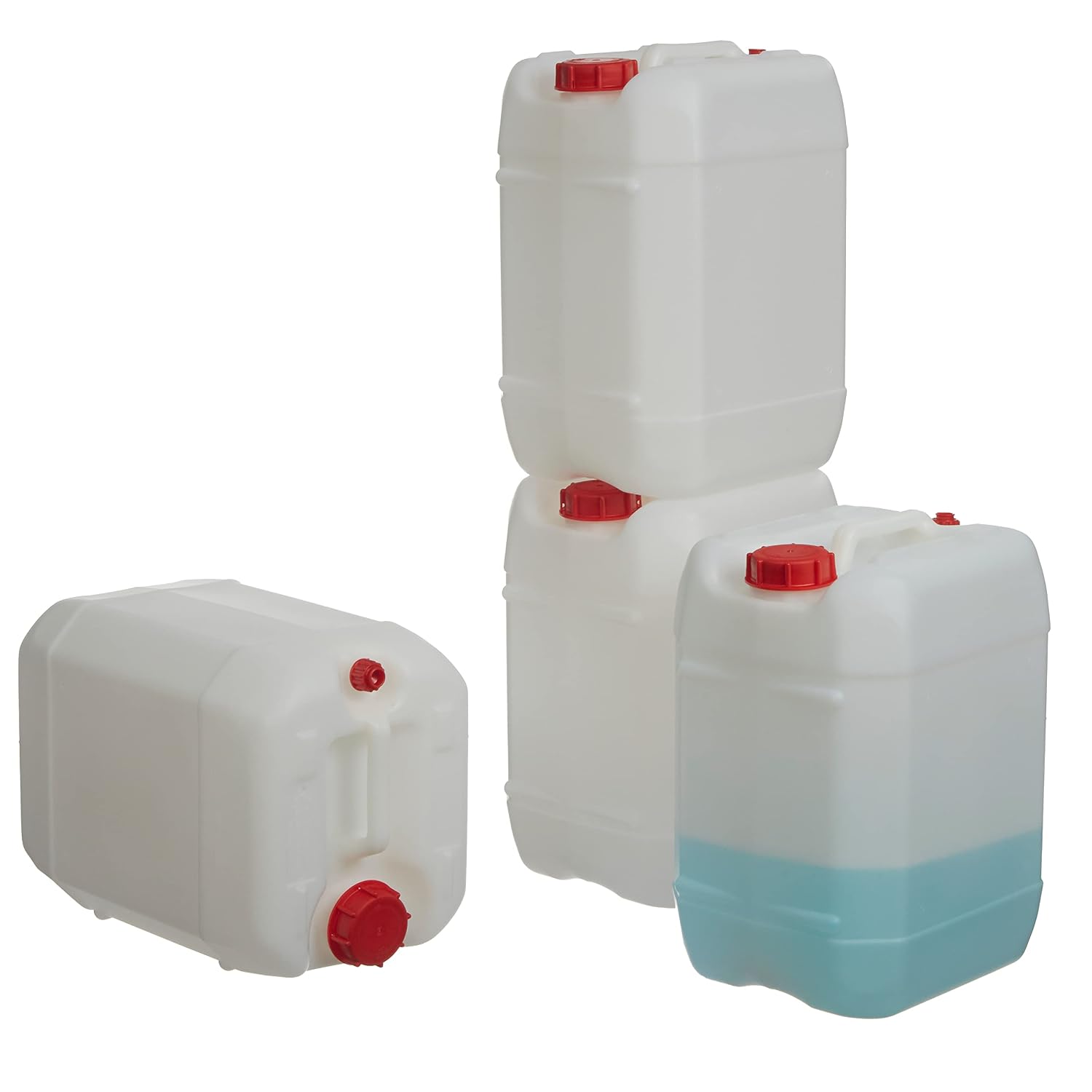 Food Storage Usa - 5 Gallon Stackable Plastic Carboy Container,