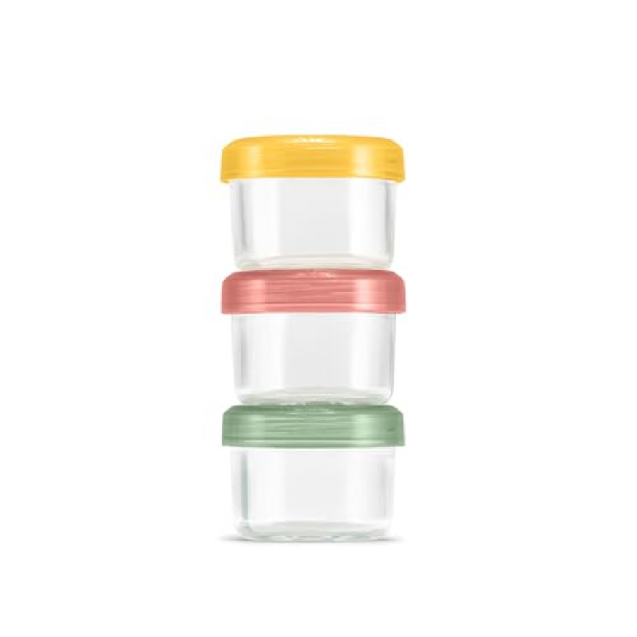 Food Storage With Lids - Color Lock Glass Meal Prep Sets
