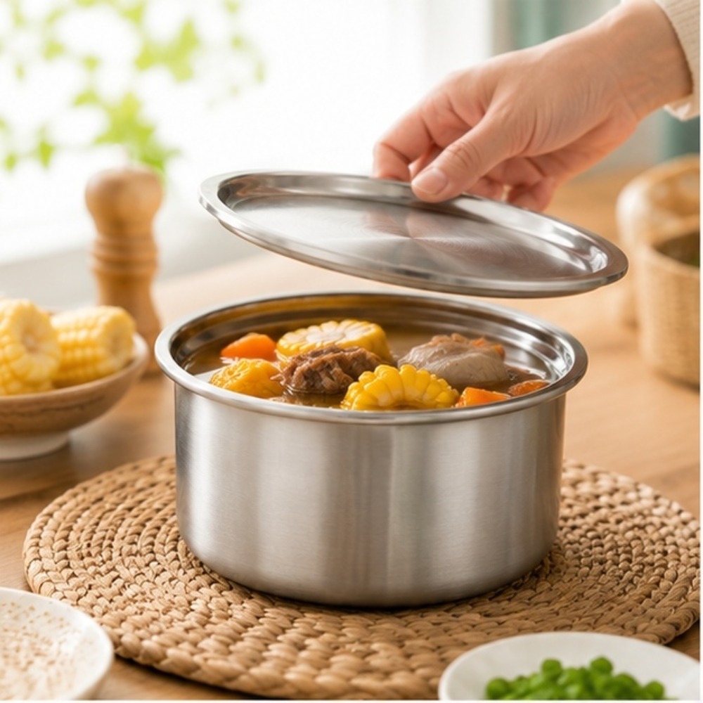 Food Storage Meals - 304 Stainless Steel Ramekin with Lid