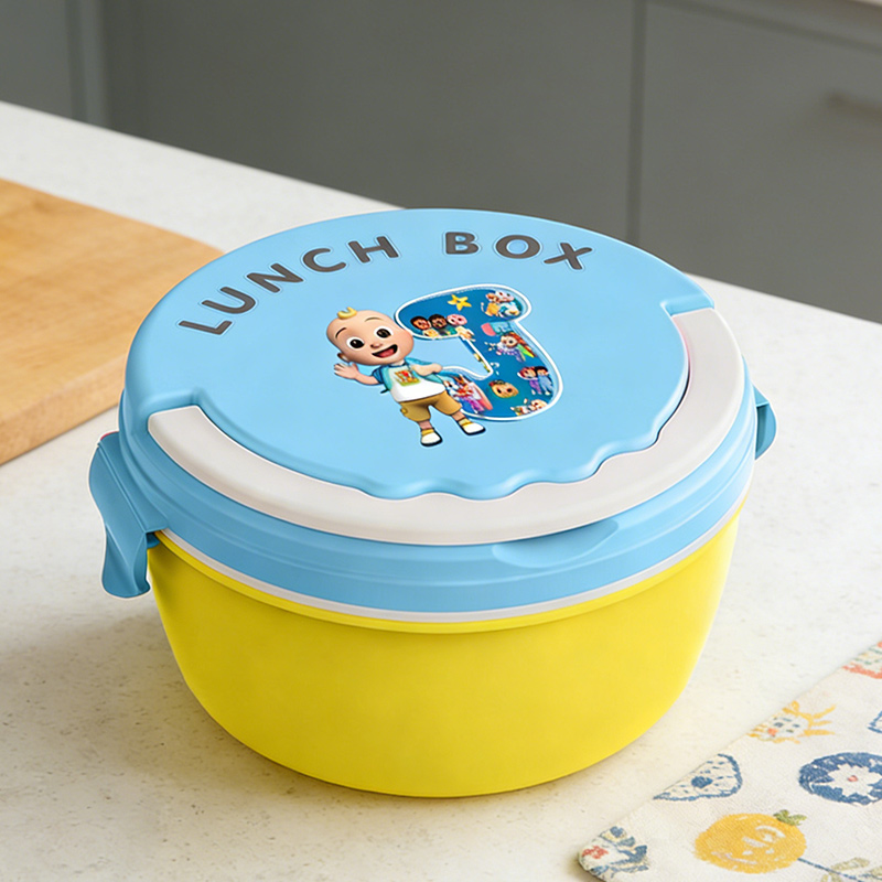 Food Storage Meals - Cocomelons Lunch Boxs Portable Bento Meal