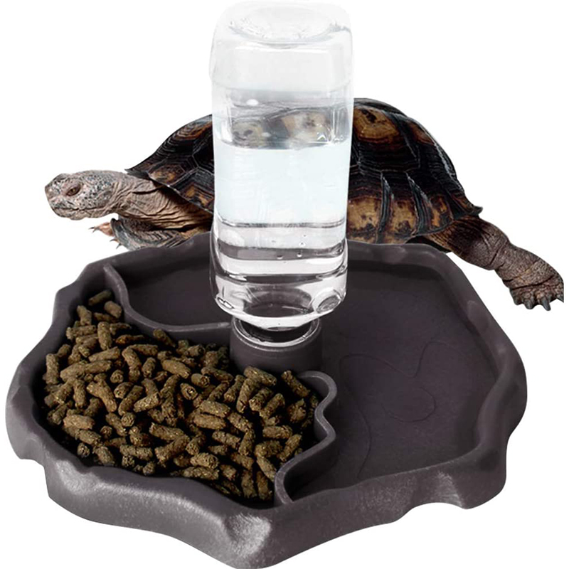 Food Storage Drums - Reptile Feeders Waterer Automatic-refilling Turtle Water