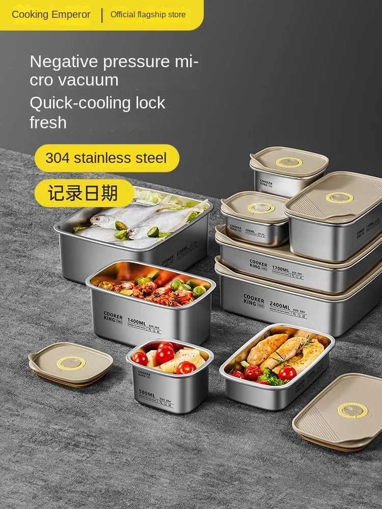 Food Storage Refrigerator - COOKER KING 304 Food Grade Stainless