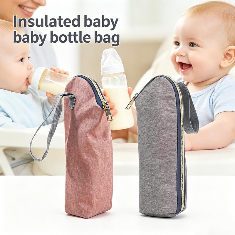 Food Storage Aluminum - Portable Baby Bottle Insulated Bag, Zippered
