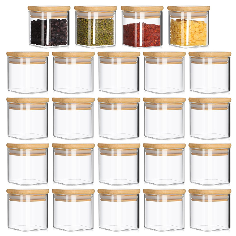 4oz 6Packs Glass Jars Set with - Food Storage Jar Labels review and price