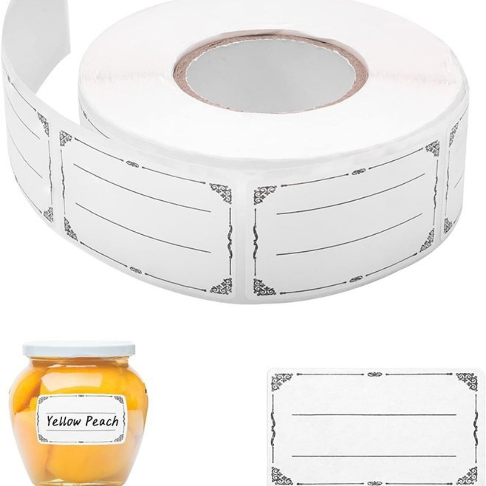 Writable Stickers Blank Rectan - Food Storage Jar Labels review and price
