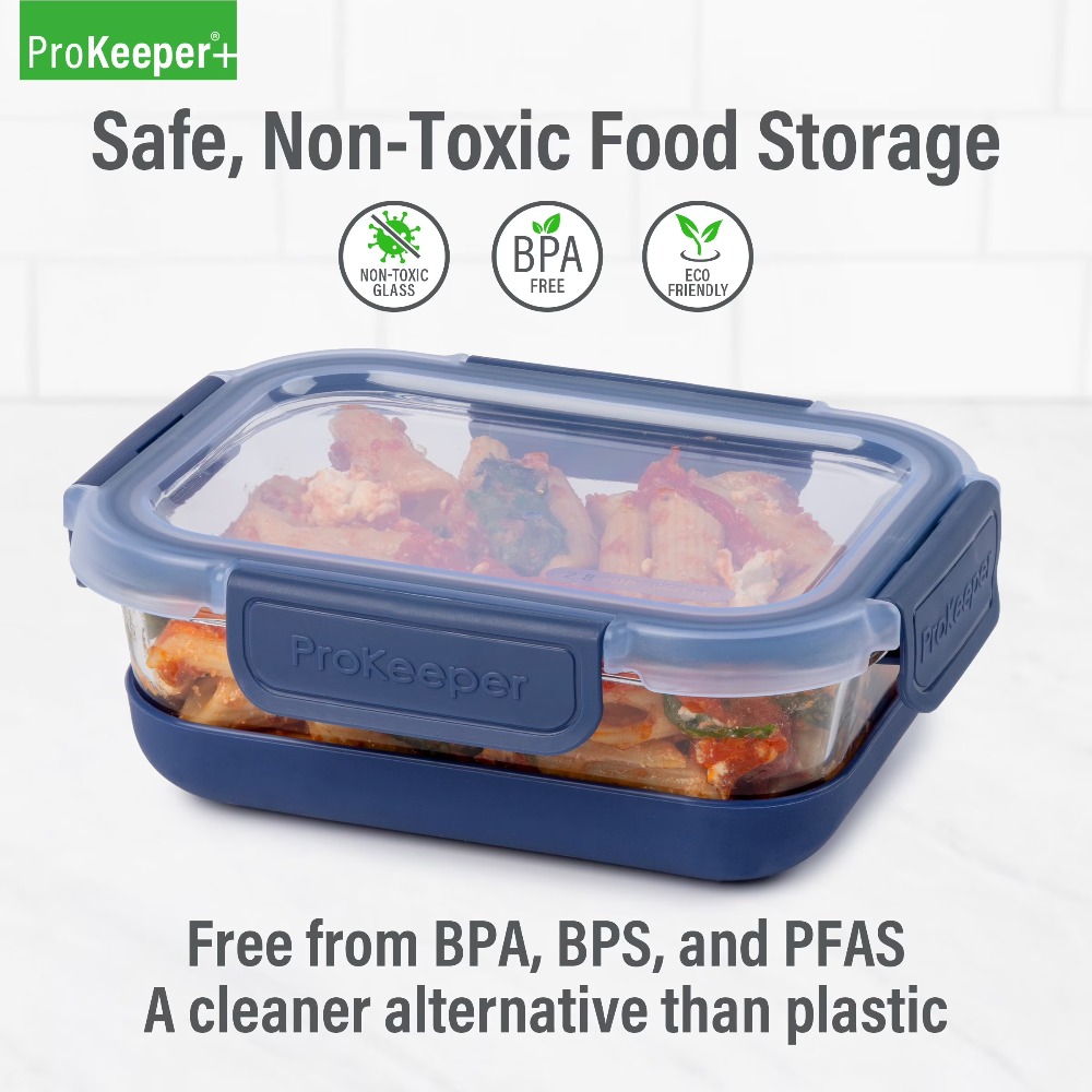 2.8 Cup Glass Food Storage Con - Food Storage Glass Box review and price