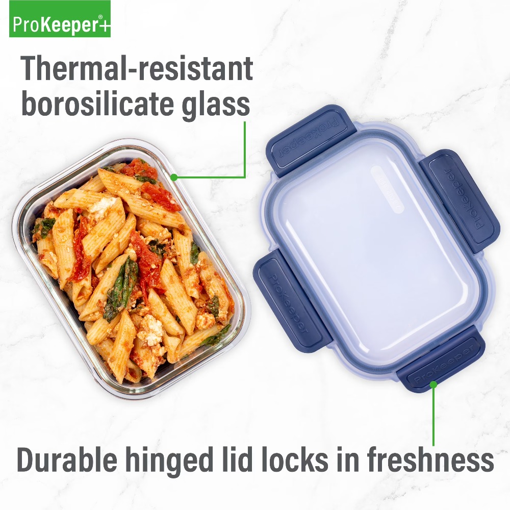 2.8 Cup Glass Food Storage Con - Food Storage Glass Box review and price
