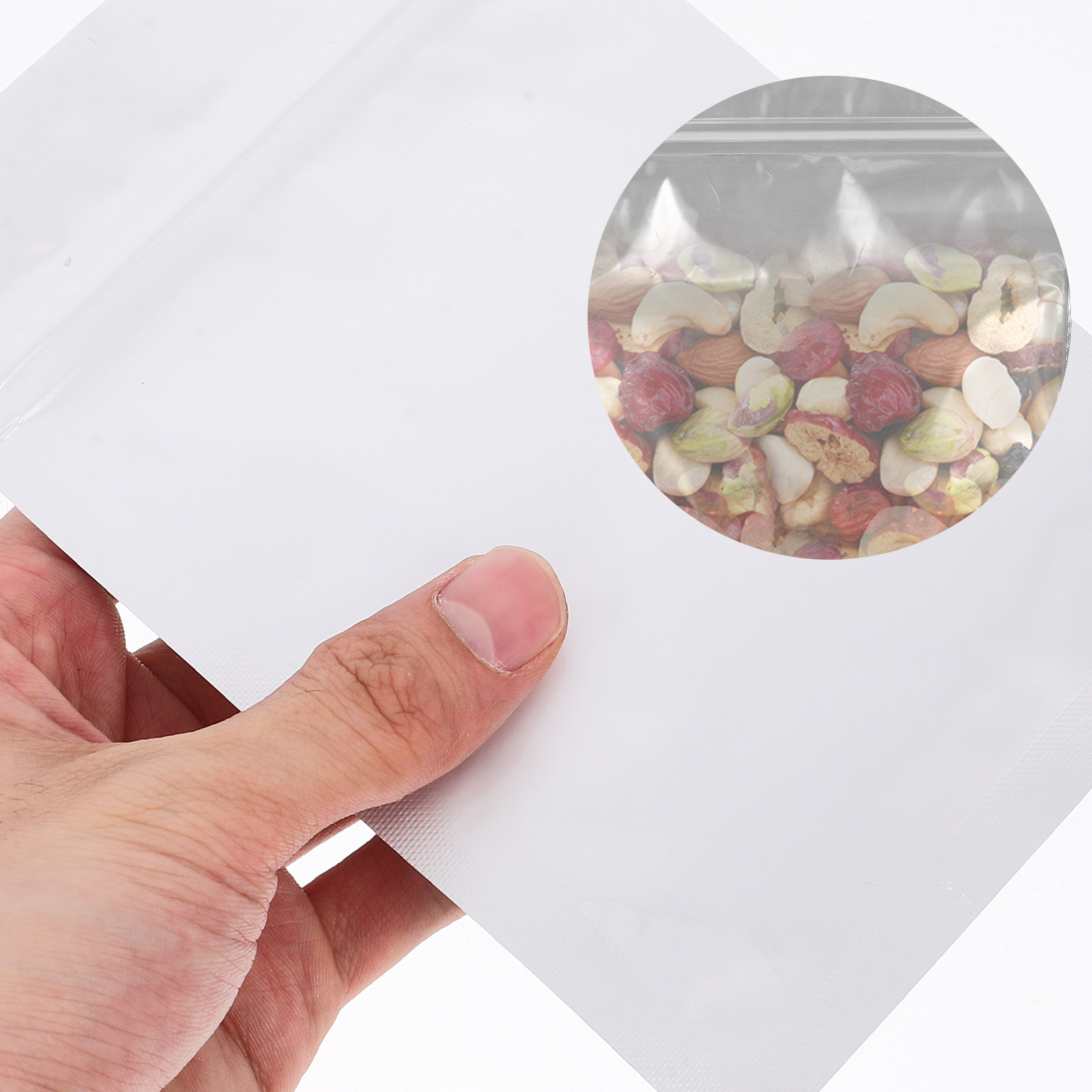 50Pcs Airtight Resealable Bags - Food Storage Usa review and price