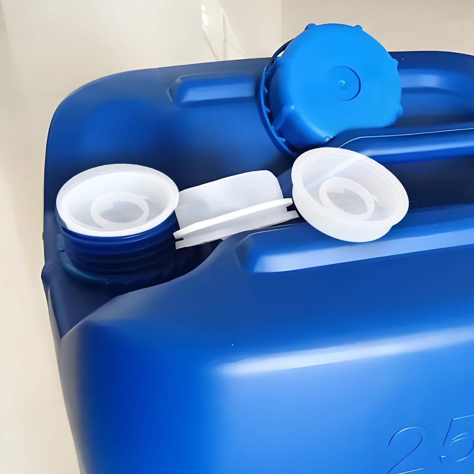 10Pcs Plastic Chemical Bucket  - Food Storage With Lids review and price