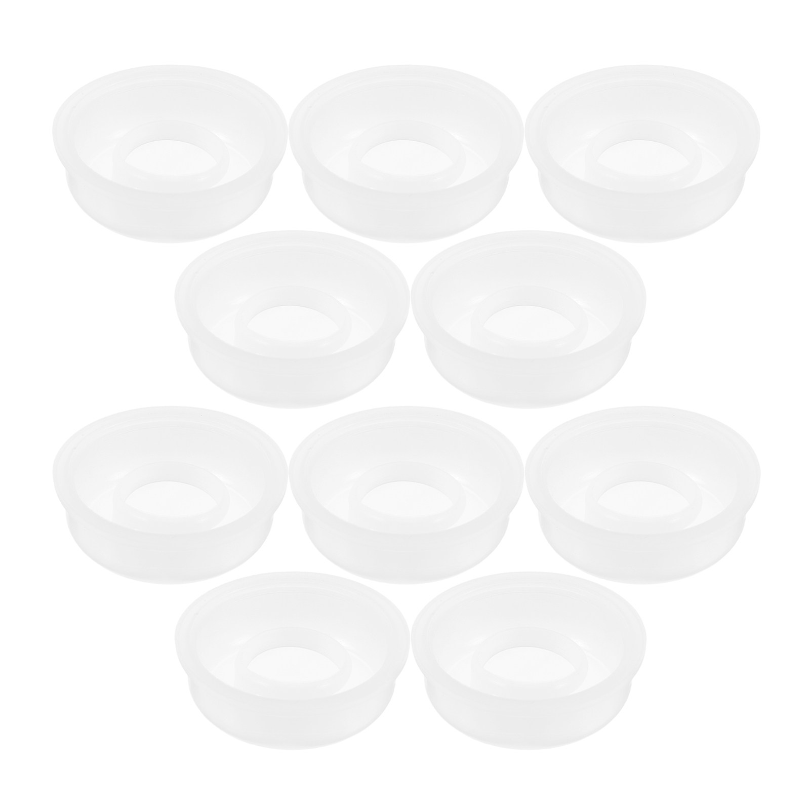 10Pcs Plastic Chemical Bucket  - Food Storage With Lids review and price