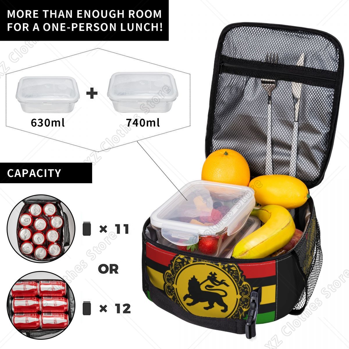 Rasta Lion Reggae Music Roots  - Food Storage Roots review and price
