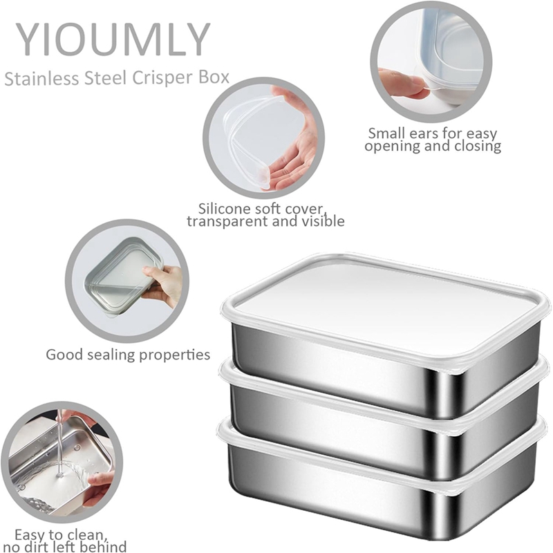 Stainless Steel Containers for - Food Storage Usa review and price