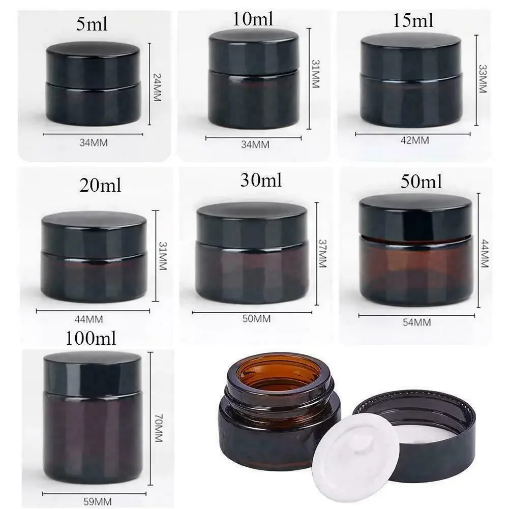 2pcs 5ml/10ml/15ml/20ml/30ml/5 - Food Storage Glass Box review and price