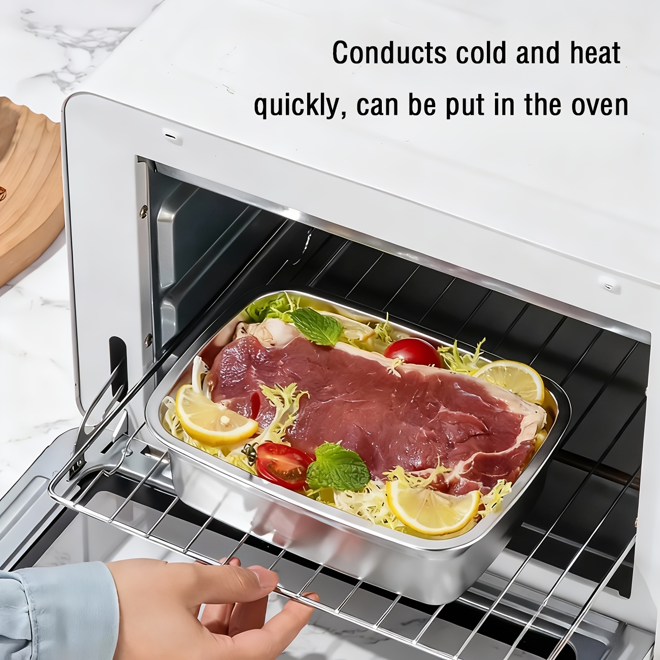 10-Piece Stainless Steel Food  - Food Storage Microwave Safe review and price
