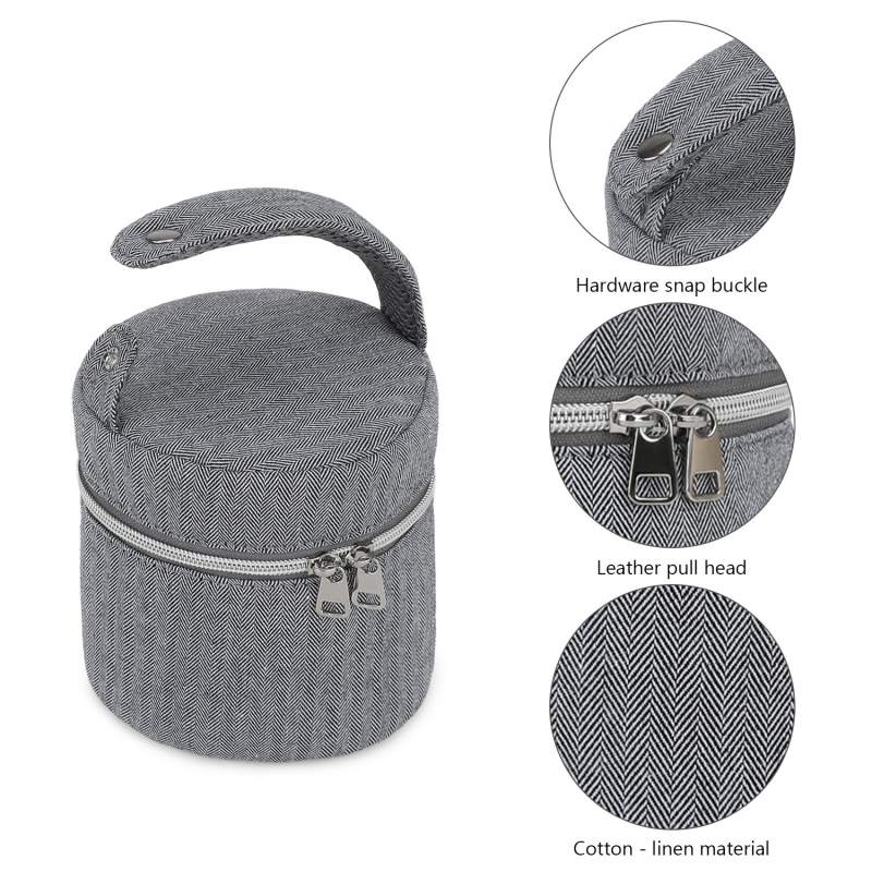 Multiple milk bottles insulate - Food Storage Aluminum review and price