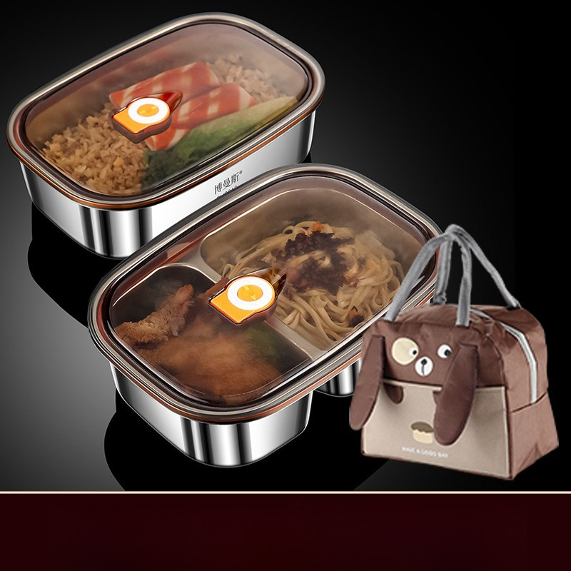 Lunch Box Stainless Steel Micr - Food Storage Microwave Safe review and price