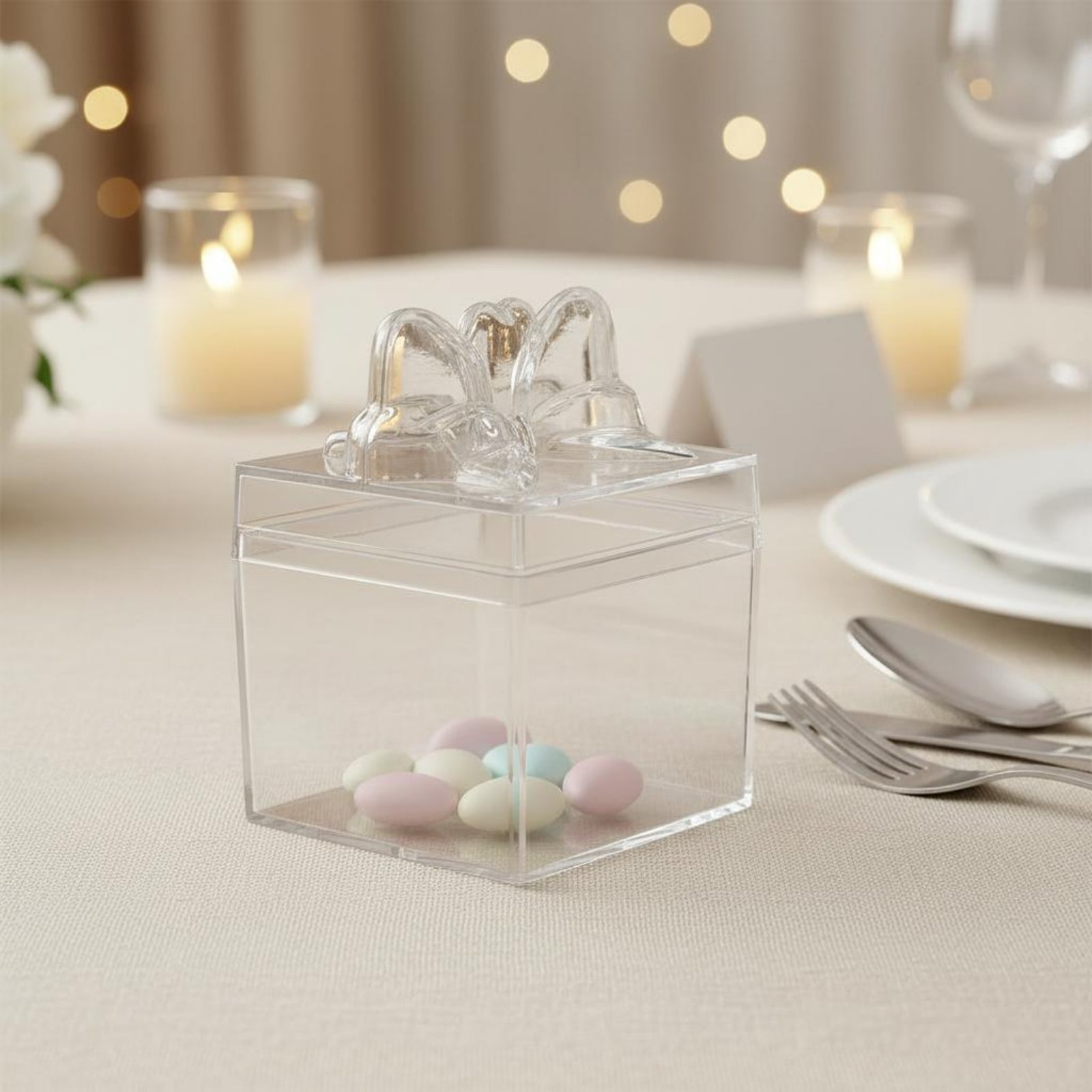 Clear Plastic Candy Box with R - Food Storage Usa review and price