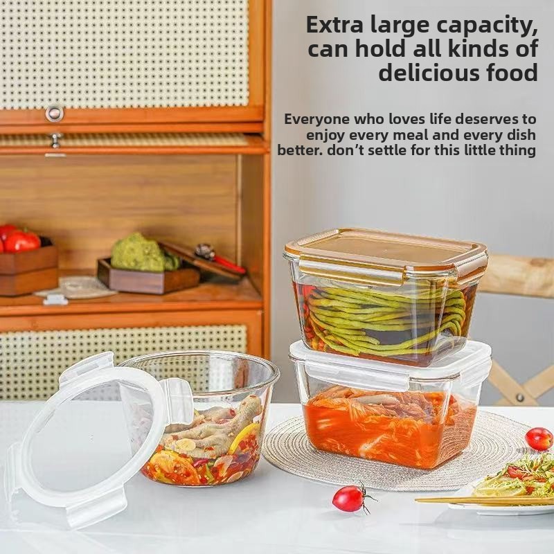 Large Capacity Glass Food Stor - Food Storage Microwave Safe review and price