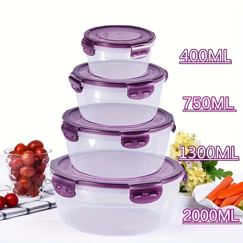 4 Plastic Food Storage Contain - Food Storage Meals review and price
