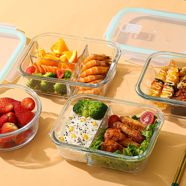Glass Fresh-Keeping Box high B - Food Storage Glass Box review and price