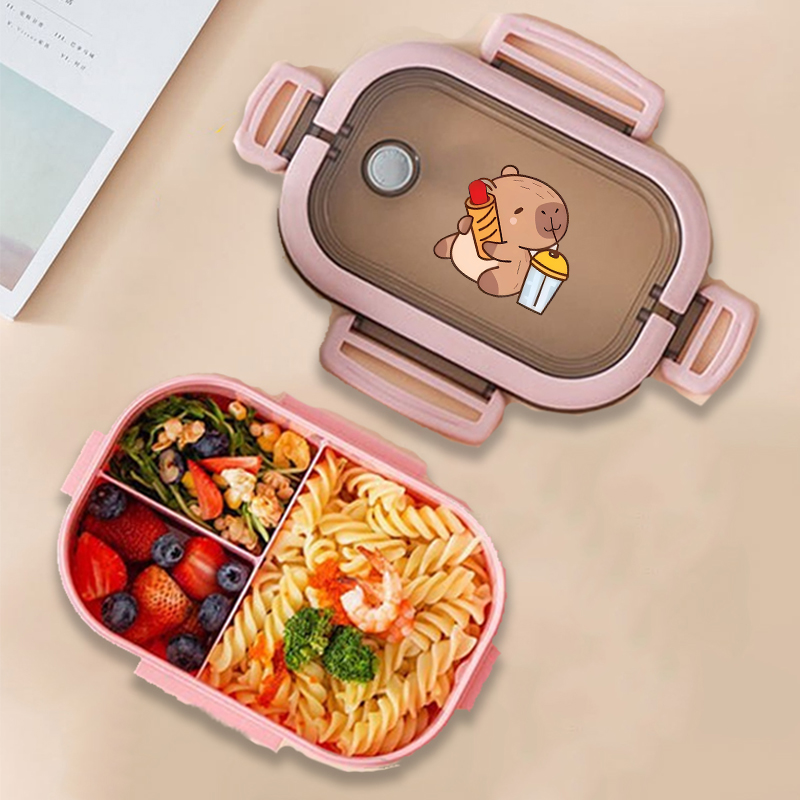 Capybara Bento Lunch Box Anime - Food Storage Meals review and price
