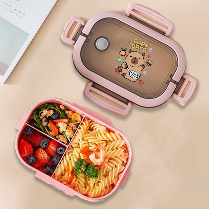 Capybara Bento Lunch Box Anime - Food Storage Meals review and price