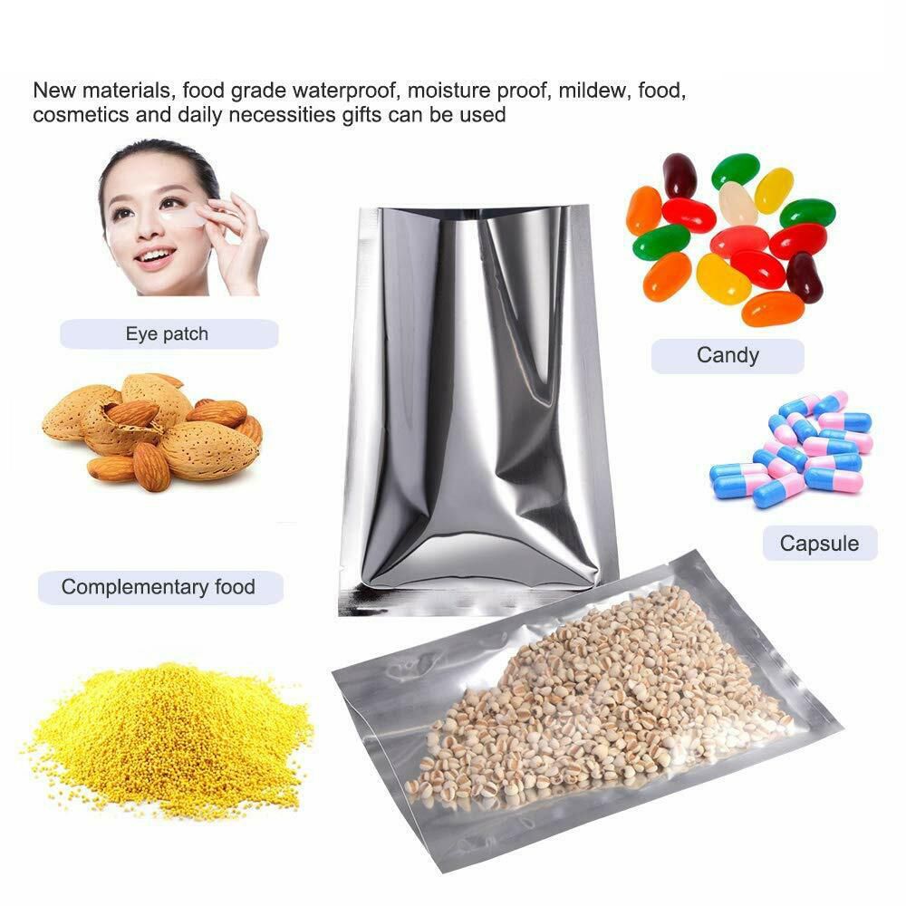 100PCS Waterproof Food Grade K - Food Storage Aluminum review and price
