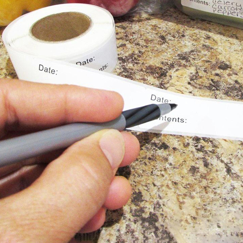 1 Roll Writeable Food Storage  - Food Storage Jar Labels review and price