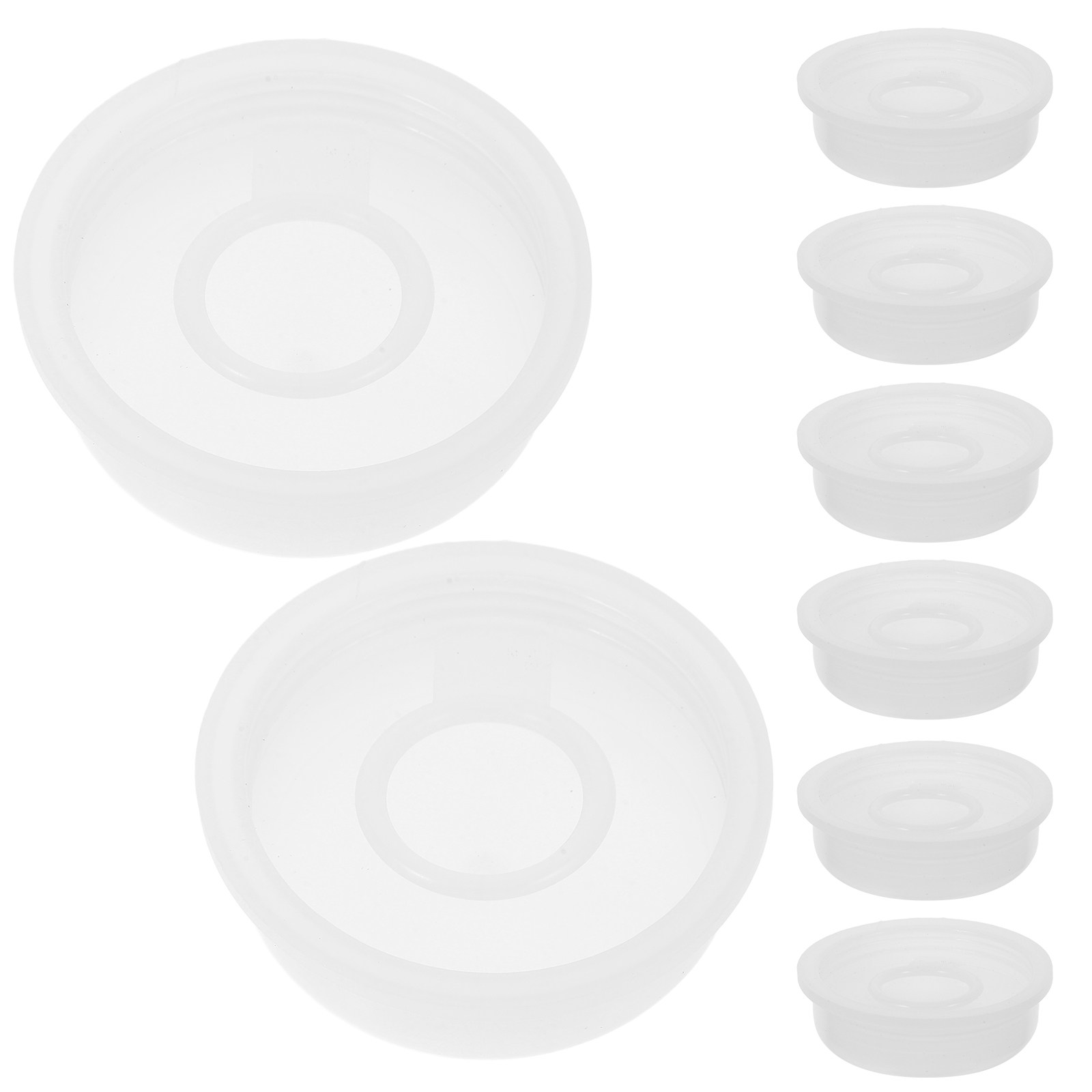 10Pcs Plastic Chemical Bucket  - Food Storage With Lids review and price