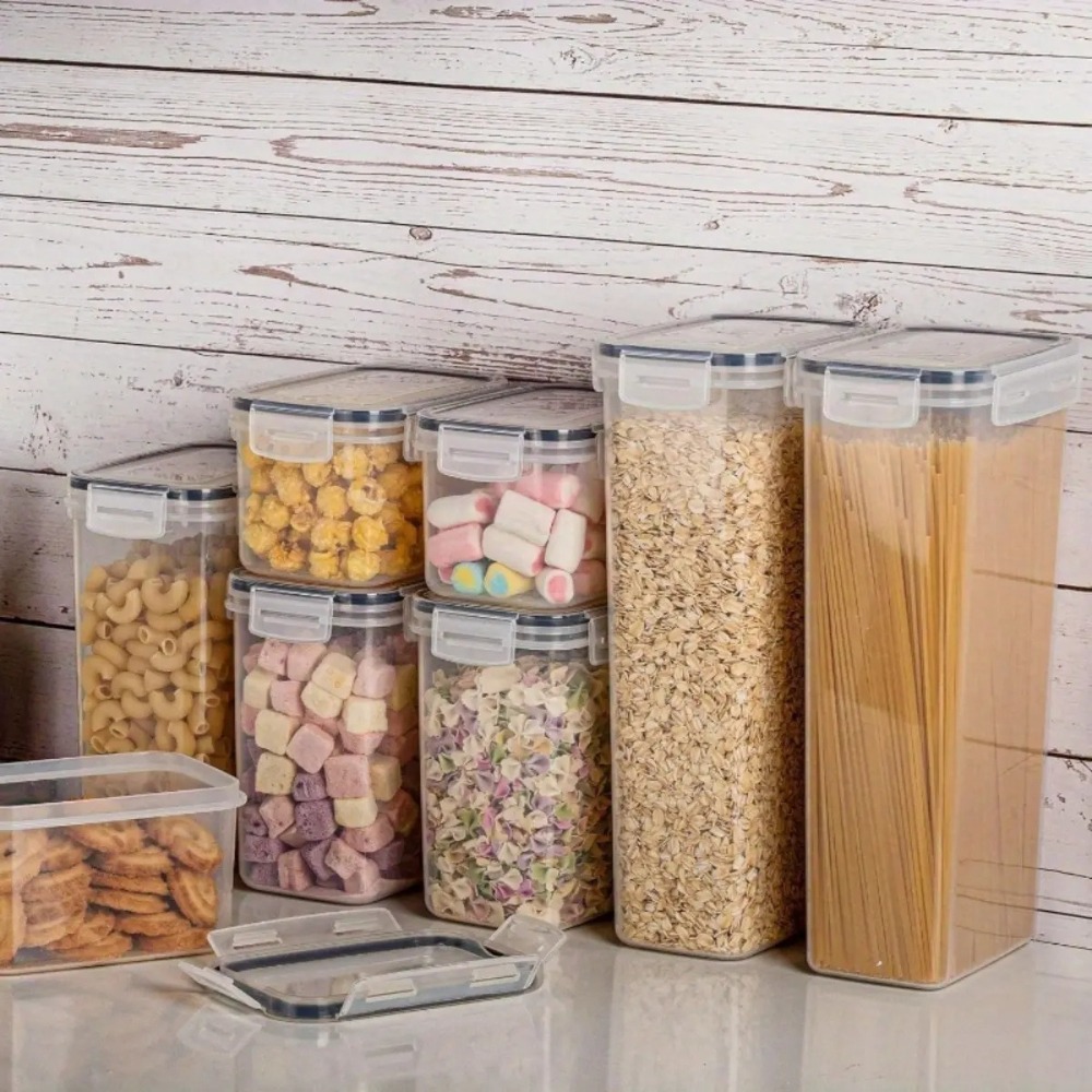 8PCS Airtight Food Storage Con - Food Storage Jar Labels review and price
