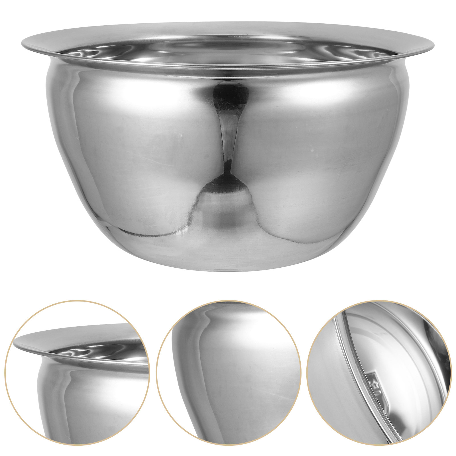 Stainless Steel Salad Bowl 7L  - Food Storage Drums review and price