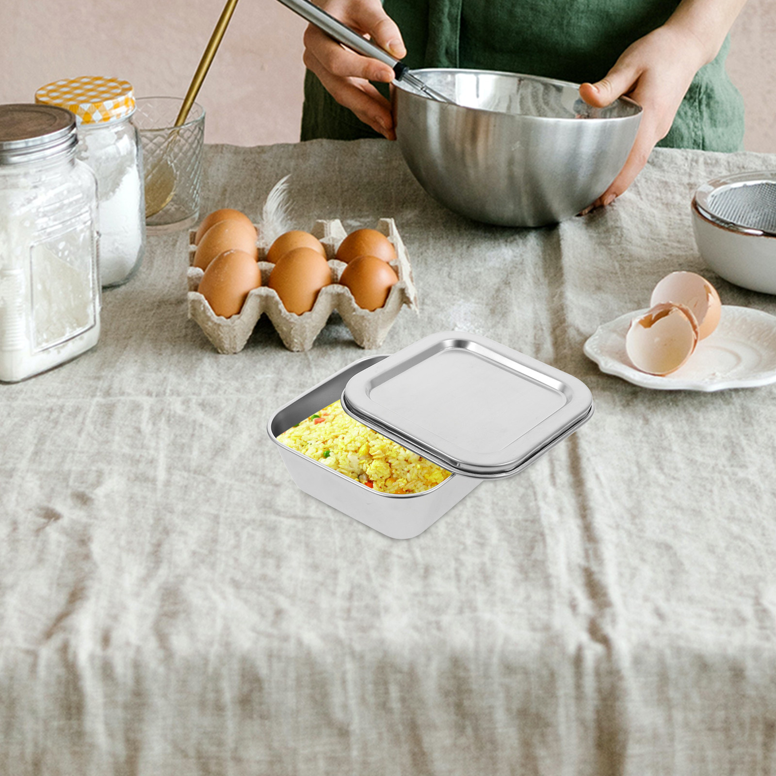300Ml Stainless Steel Food Sto - Food Storage Stainless Steel Containers review and price