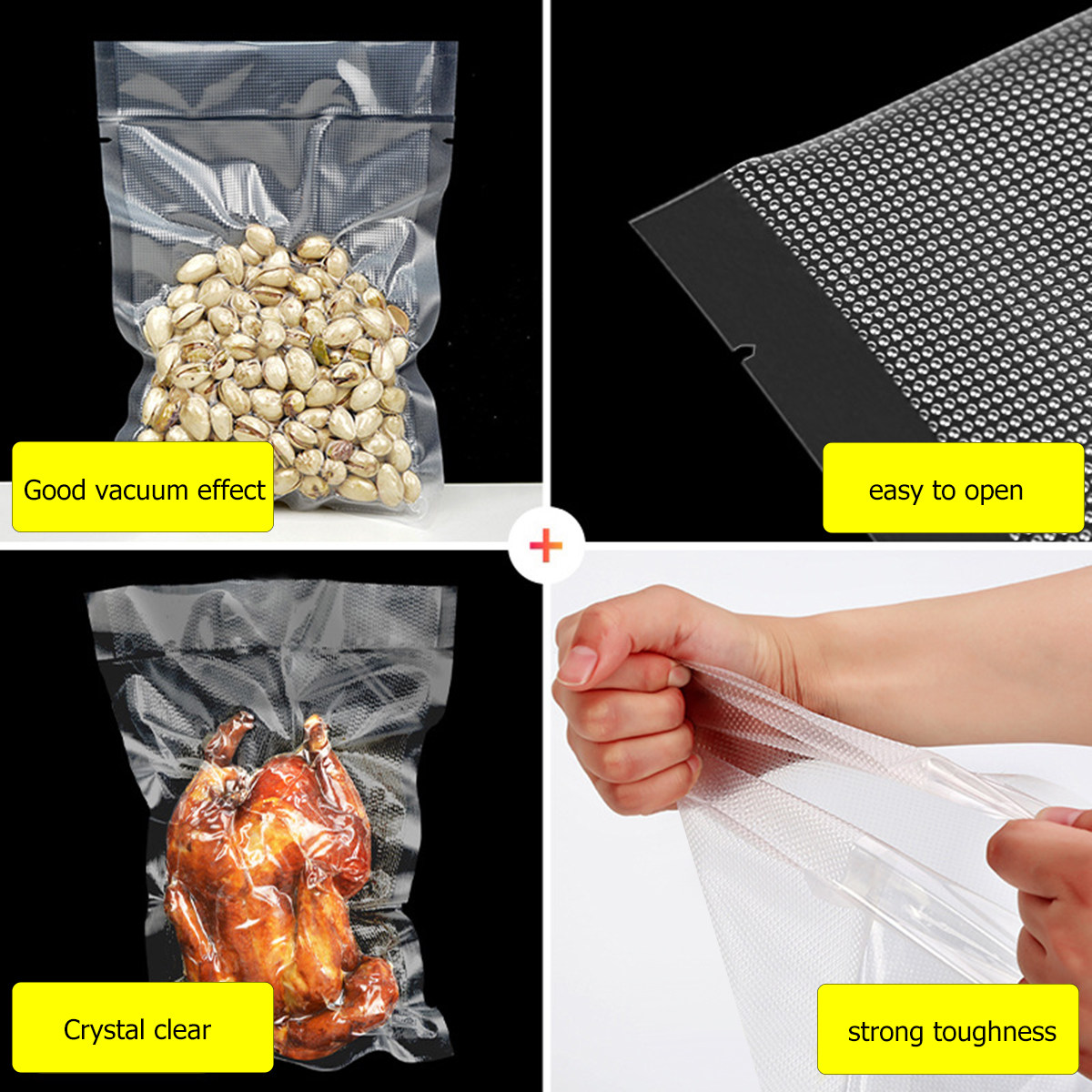 100Pcs Transparent Dot Texture - Food Storage Usa review and price