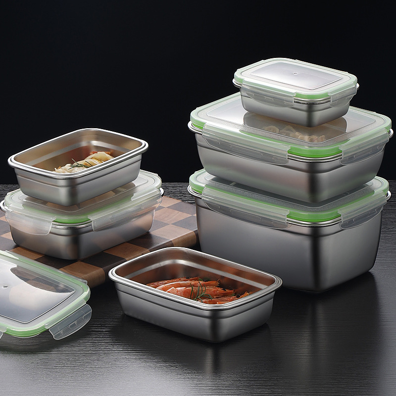 304 Stainless Steel Lunch Box  - Food Storage Meals review and price