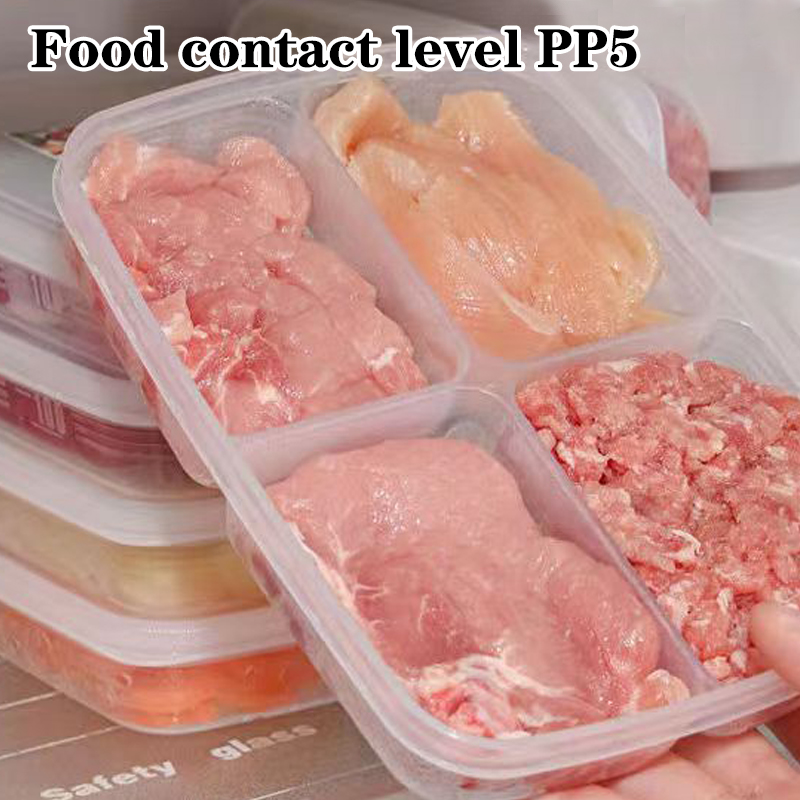 New【4 Grids Plastic Storage Bo - Food Storage Meals review and price