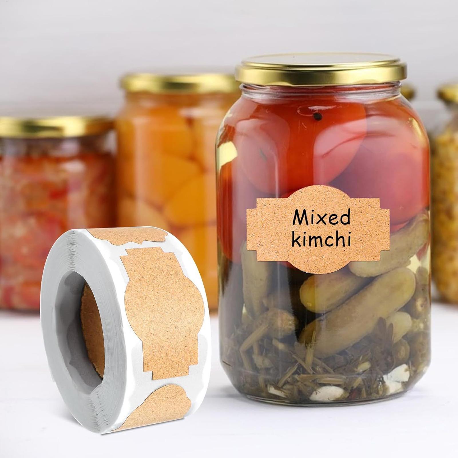 300 PCS Jar Labels Stickers Wr - Food Storage Jar Labels review and price
