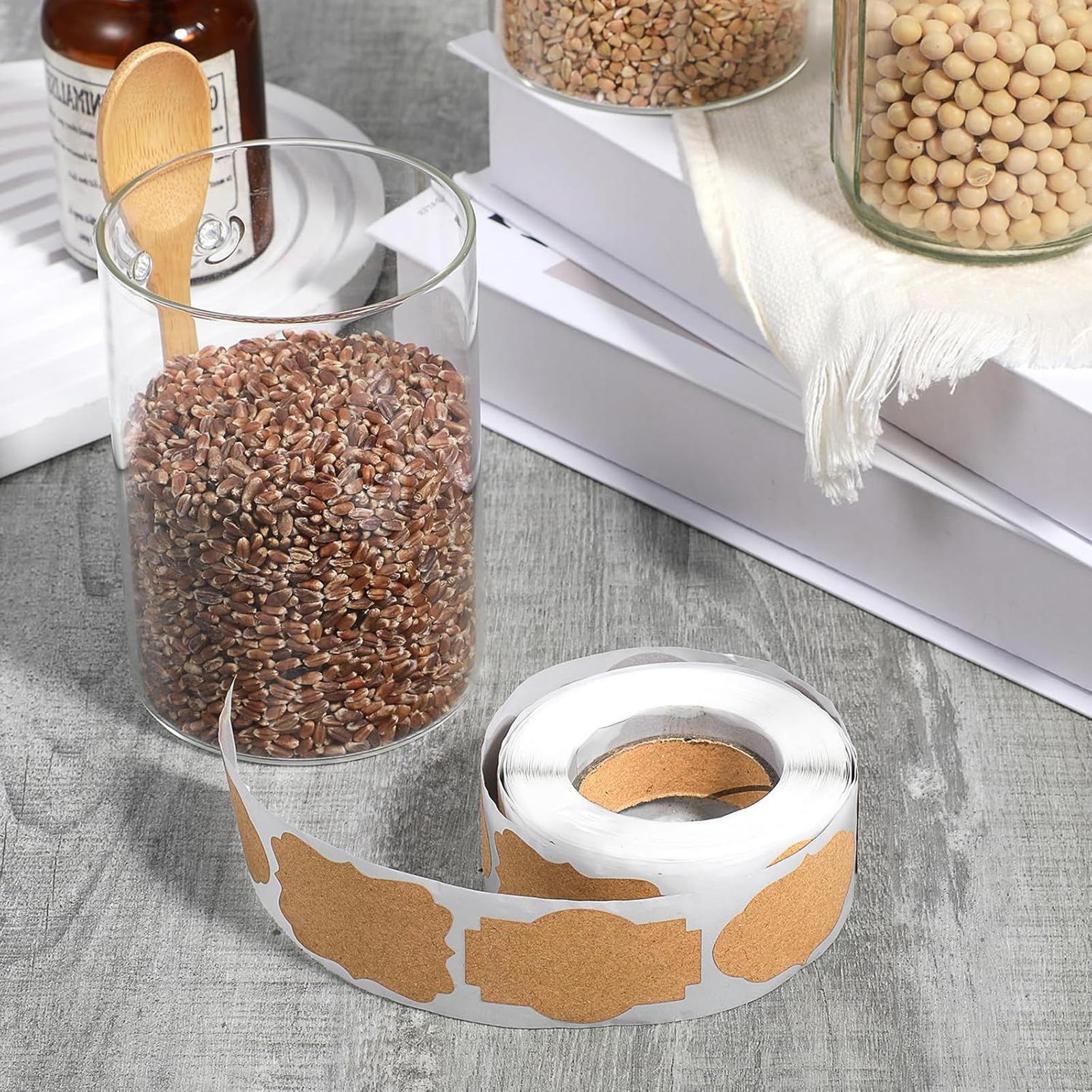 300 PCS Jar Labels Stickers Wr - Food Storage Jar Labels review and price