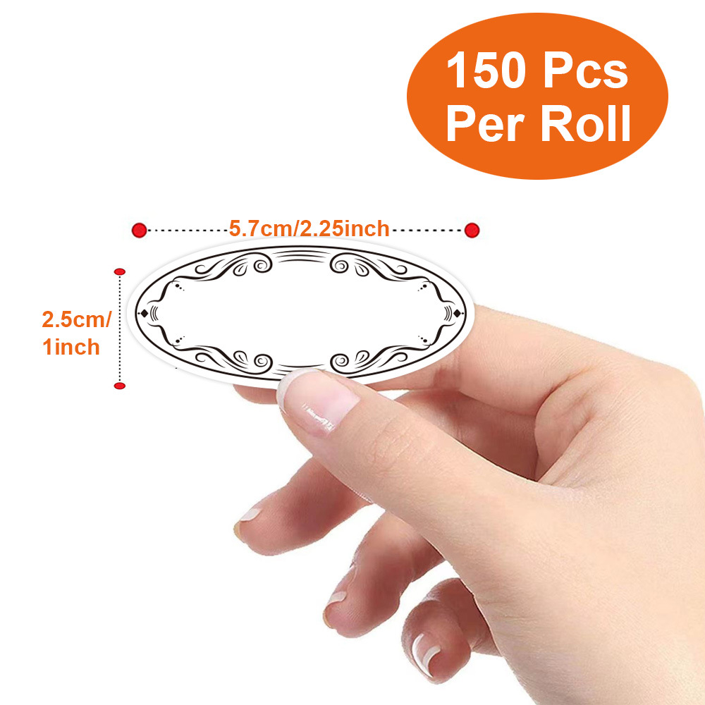 150Pcs Oval Canning Labels for - Food Storage Jar Labels review and price
