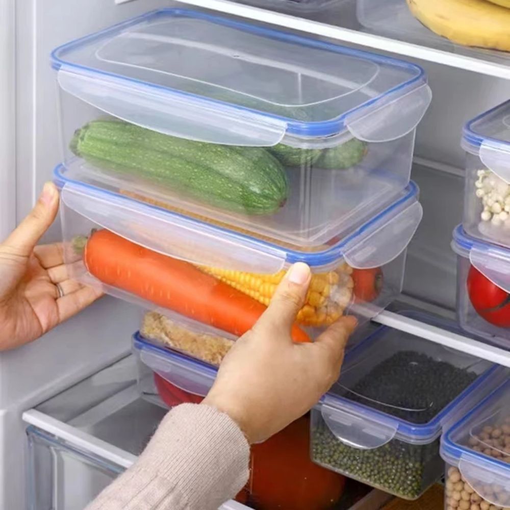 1/4PCS Safe Plastic Refrigerat - Food Storage Microwave Safe review and price