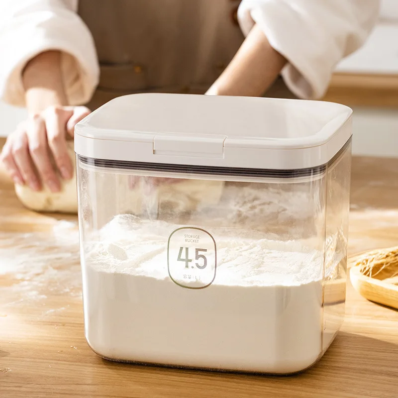 Sealed Flour Bucket Household  - Food Storage Drums review and price