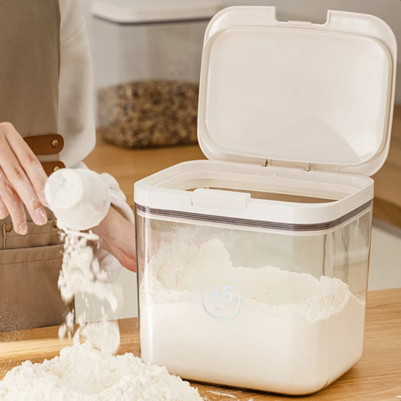 Sealed Flour Bucket Household  - Food Storage Drums review and price