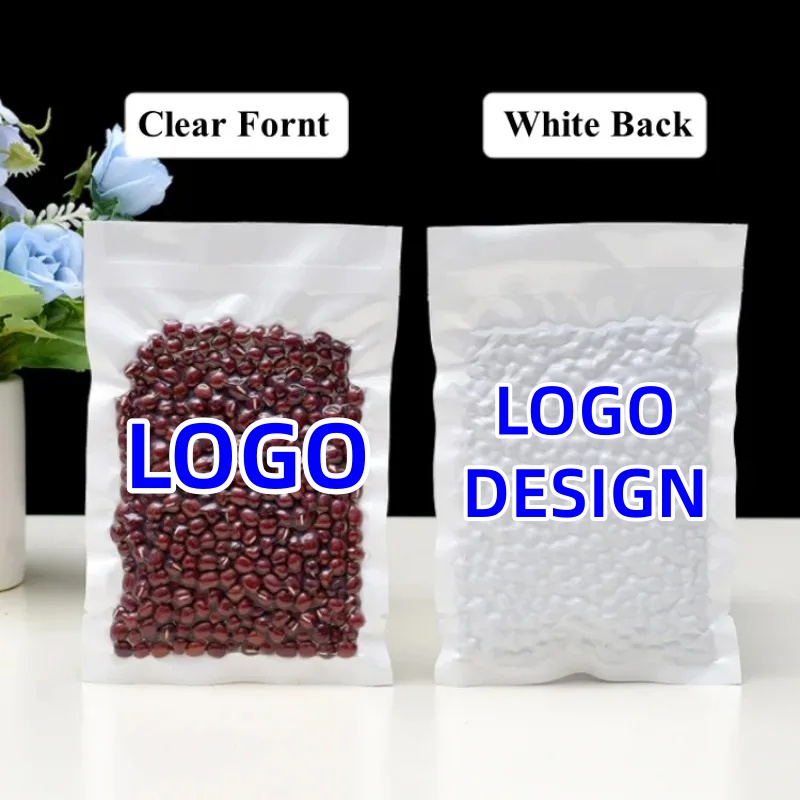 100PCS Open Top Clear White Va - Food Storage For Long Term review and price