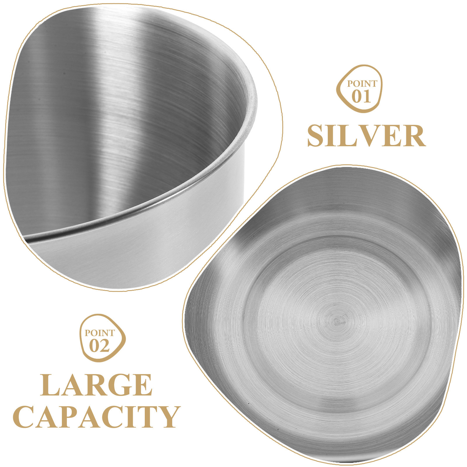 Deep Stainless Steel Mixing Bo - Food Storage Meals review and price