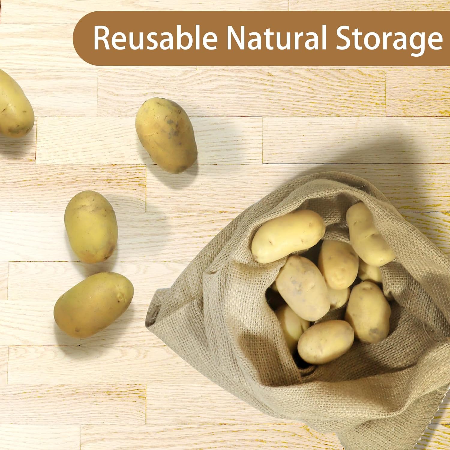 1 Pack Potato Sacks Burlap Bag - Food Storage Roots review and price