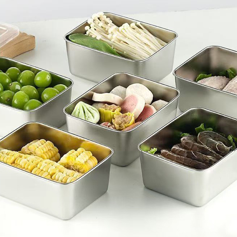 6-Piece Stainless Steel Food S - Food Storage Stainless Steel Containers review and price